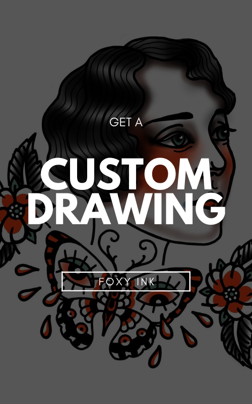 Custom Tattoo Drawing